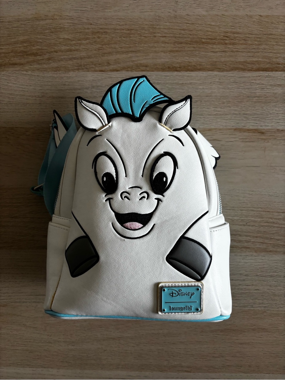Loungefly White & Blue Baby Pegasus Backpack